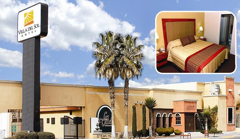 Hotel Villa Del Sol Ciudad Juárez Kültér fotó